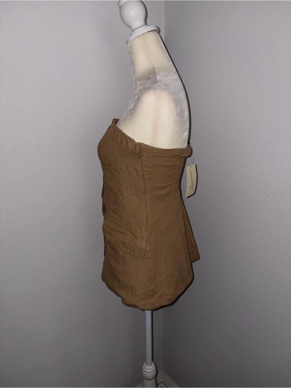 Universal Thread Camel/Tan Textured Knit Top - Picture 2 of 6